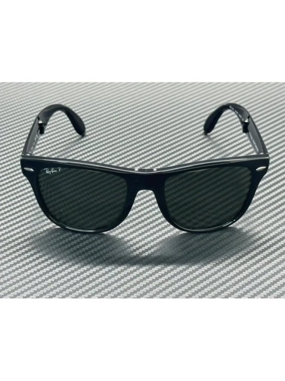 New Ray-Ban Men Black Sunglasses 54-20-140